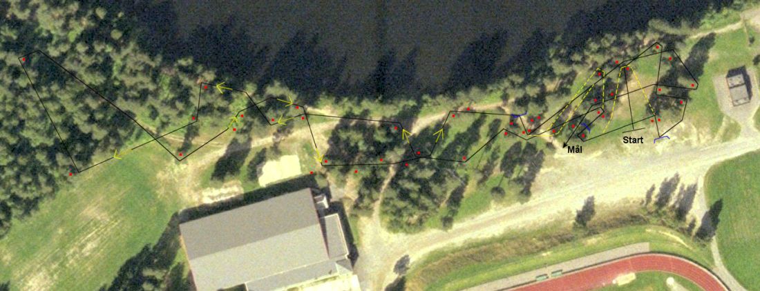 Discathon-bane i Hønefoss